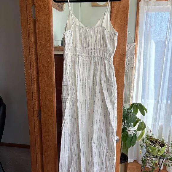 Linen-Type Maxi Dress (Size XL_\) - Picture 3 of 6